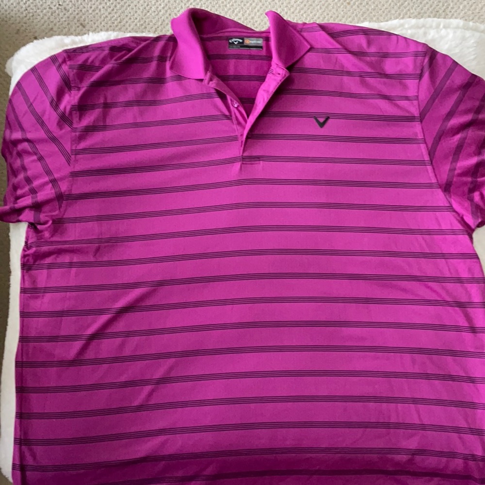 Purple Men’s polo shirt